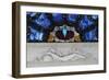 Statue in Marble and Stained Glass, Tettuccio Thermal Baths-null-Framed Giclee Print
