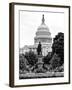 Statue in Memory of James A.Carfield before the Capitol Building, US Congress, Washington D.C-Philippe Hugonnard-Framed Photographic Print