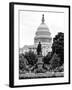 Statue in Memory of James A.Carfield before the Capitol Building, US Congress, Washington D.C-Philippe Hugonnard-Framed Photographic Print