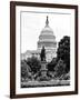 Statue in Memory of James A.Carfield before the Capitol Building, US Congress, Washington D.C-Philippe Hugonnard-Framed Photographic Print