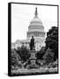 Statue in Memory of James A.Carfield before the Capitol Building, US Congress, Washington D.C-Philippe Hugonnard-Framed Stretched Canvas