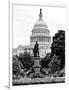 Statue in Memory of James A.Carfield before the Capitol Building, US Congress, Washington D.C-Philippe Hugonnard-Framed Photographic Print