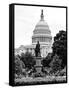 Statue in Memory of James A.Carfield before the Capitol Building, US Congress, Washington D.C-Philippe Hugonnard-Framed Stretched Canvas