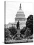 Statue in Memory of James A.Carfield before the Capitol Building, US Congress, Washington D.C-Philippe Hugonnard-Stretched Canvas