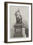 Statue in Nelson-Square-null-Framed Premium Giclee Print