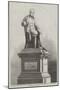 Statue in Nelson-Square-null-Mounted Giclee Print