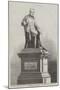 Statue in Nelson-Square-null-Mounted Premium Giclee Print