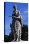 Statue in Park of Nymphenburg Palace, Nymphenburg-Neuhausen, Munich, Germany-null-Stretched Canvas