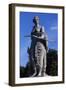 Statue in Park of Nymphenburg Palace, Nymphenburg-Neuhausen, Munich, Germany-null-Framed Giclee Print