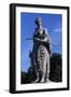 Statue in Park of Nymphenburg Palace, Nymphenburg-Neuhausen, Munich, Germany-null-Framed Giclee Print