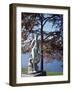 Statue in Park of Villa Melzi D'Eril, Bellagio, Italy-null-Framed Giclee Print