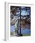 Statue in Park of Villa Melzi D'Eril, Bellagio, Italy-null-Framed Giclee Print