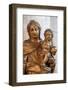 Statue in Saint Maurice's church, Lille, Nord, France-Godong-Framed Photographic Print