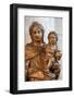 Statue in Saint Maurice's church, Lille, Nord, France-Godong-Framed Photographic Print