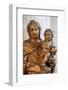 Statue in Saint Maurice's church, Lille, Nord, France-Godong-Framed Photographic Print