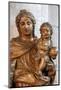 Statue in Saint Maurice's church, Lille, Nord, France-Godong-Mounted Photographic Print