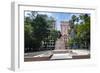 Statue in the Center of Porto Alegre, Rio Grande Do Sul, Brazil, South America-Michael Runkel-Framed Photographic Print