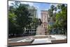 Statue in the Center of Porto Alegre, Rio Grande Do Sul, Brazil, South America-Michael Runkel-Mounted Photographic Print