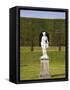 Statue in the Garden at Hampton Court Palace-Rudy Sulgan-Framed Stretched Canvas