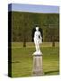 Statue in the Garden at Hampton Court Palace-Rudy Sulgan-Stretched Canvas