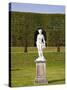 Statue in the Garden at Hampton Court Palace-Rudy Sulgan-Stretched Canvas