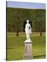 Statue in the Garden at Hampton Court Palace-Rudy Sulgan-Stretched Canvas