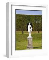 Statue in the Garden at Hampton Court Palace-Rudy Sulgan-Framed Photographic Print