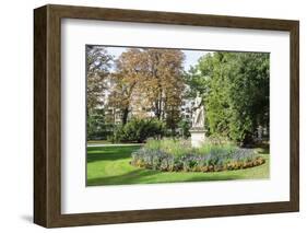 Statue in the Luxembourg Gardens, Paris, France, Europe-G & M Therin-Weise-Framed Photographic Print