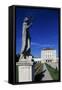 Statue in the Park of Nymphenburg Palace-null-Framed Stretched Canvas