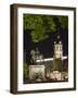 Statue in the Place Bellecour, Lyon, Rhone, France-Charles Bowman-Framed Photographic Print