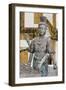 Statue in Wat Leu Temple, Sihanoukville Port, Sihanouk Province, Cambodia, Indochina-Richard Cummins-Framed Photographic Print