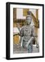 Statue in Wat Leu Temple, Sihanoukville Port, Sihanouk Province, Cambodia, Indochina-Richard Cummins-Framed Photographic Print