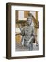 Statue in Wat Leu Temple, Sihanoukville Port, Sihanouk Province, Cambodia, Indochina-Richard Cummins-Framed Photographic Print