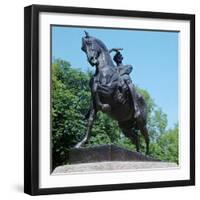 Statue known as Physical Energy, 1900s-George Frederick Watts-Framed Giclee Print