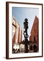 Statue known as the Students Monument-debstheleo-Framed Photographic Print