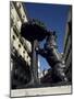 Statue of a Bear, Emblem of Madrid, Plaza Puerto Del Sol, Madrid, Spain-Christopher Rennie-Mounted Photographic Print