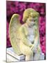 Statue of a Cherub in Bonaventure Cemetery, Savannah, Georgia, USA-Joanne Wells-Mounted Photographic Print