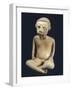 Statue of a Chinese Man-null-Framed Giclee Print