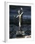 Statue of a Dancing Faun, Bronze, House of the Faun, Pompeii-null-Framed Photographic Print