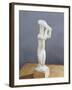 Statue of a Double Flute Player, from the Island of Keros, Greece-null-Framed Giclee Print