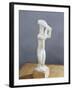 Statue of a Double Flute Player, from the Island of Keros, Greece-null-Framed Giclee Print