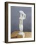 Statue of a Double Flute Player, from the Island of Keros, Greece-null-Framed Giclee Print