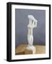 Statue of a Double Flute Player, from the Island of Keros, Greece-null-Framed Giclee Print
