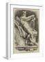 Statue of a Gaulish Warrior on the Warriors' Gate, Antwerp-null-Framed Giclee Print