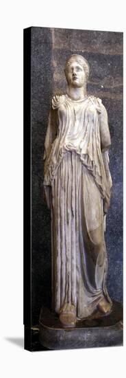 Statue of a Goddess, Possibly Demeter-null-Stretched Canvas