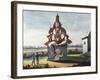 Statue of a Hindu Evil Genie, 1828-null-Framed Giclee Print