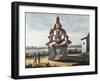 Statue of a Hindu Evil Genie, 1828-null-Framed Giclee Print