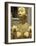 Statue of a Kinnara, Wat Phra Kaew Temple, Grand Palace. Bangkok, Thailand, Southeast Asia, Asia-Jean-Pierre DeMann-Framed Photographic Print