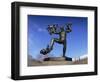 Statue of a Man and Babies, Frogner Park, Oslo, Norway, Scandinavia, Europe-Hart Kim-Framed Photographic Print