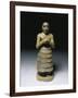 Statue of a Man Praying, Artefact from Mari-null-Framed Giclee Print